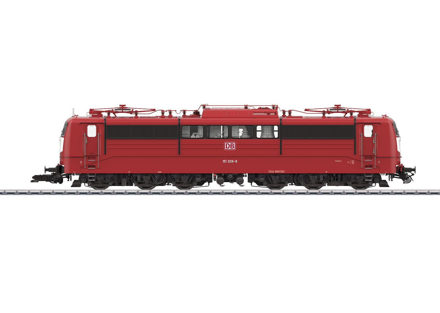 Marklin DB BR151 028-8 Electric Loco Orient Red V (~AC-Sound) MN55254