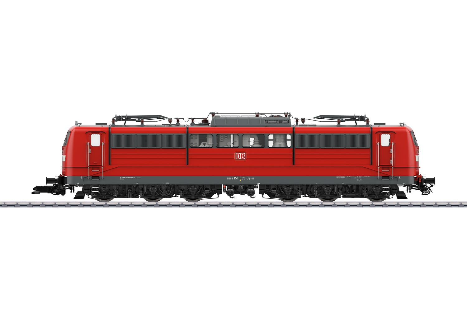 Marklin DB BR151 035-3 Electric Loco Traffic Red VI (~AC-Sound) MN55256