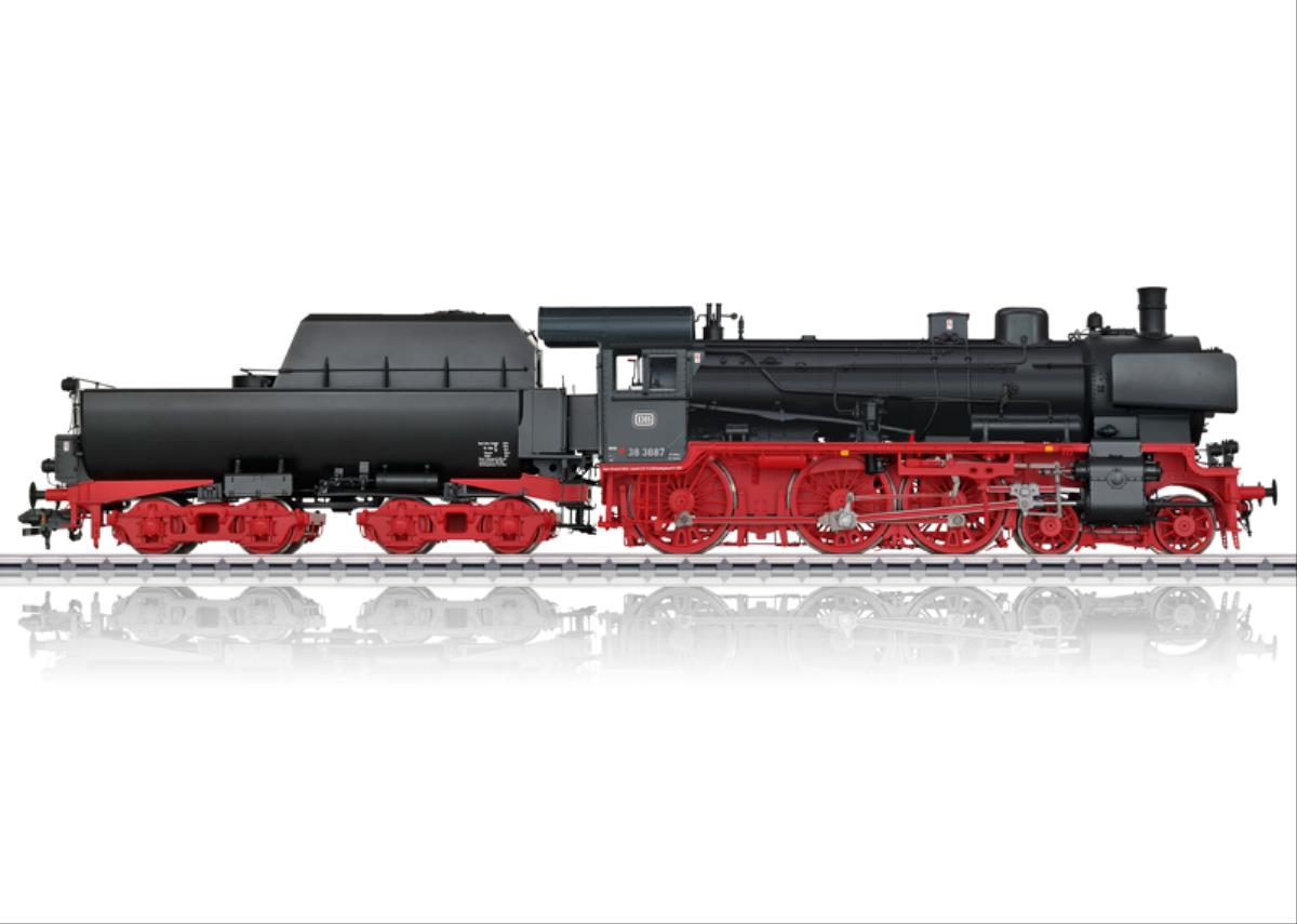 Marklin DB BR38.10-40 Steam Locomotive III (~AC-Sound) MN55387