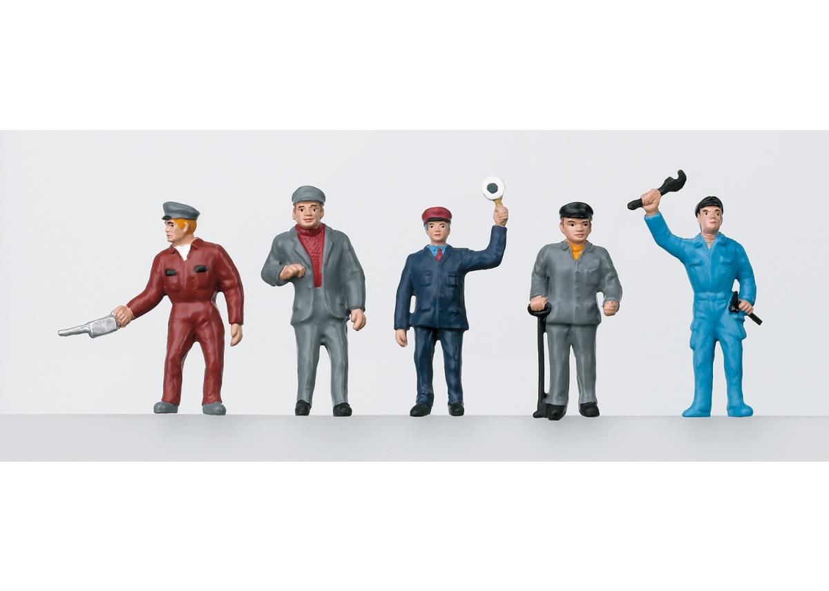 Marklin Railway Workers (5) Figure Set MN56405