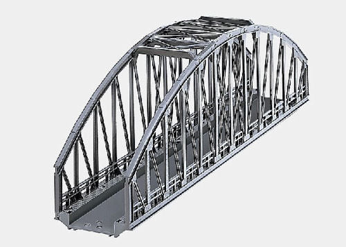 Marklin C Track Straight Arched Bridge 360mm MN74636