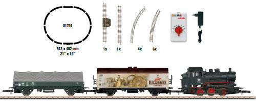 Marklin DB BR89 Steam Freight Starter Set IV MN81701