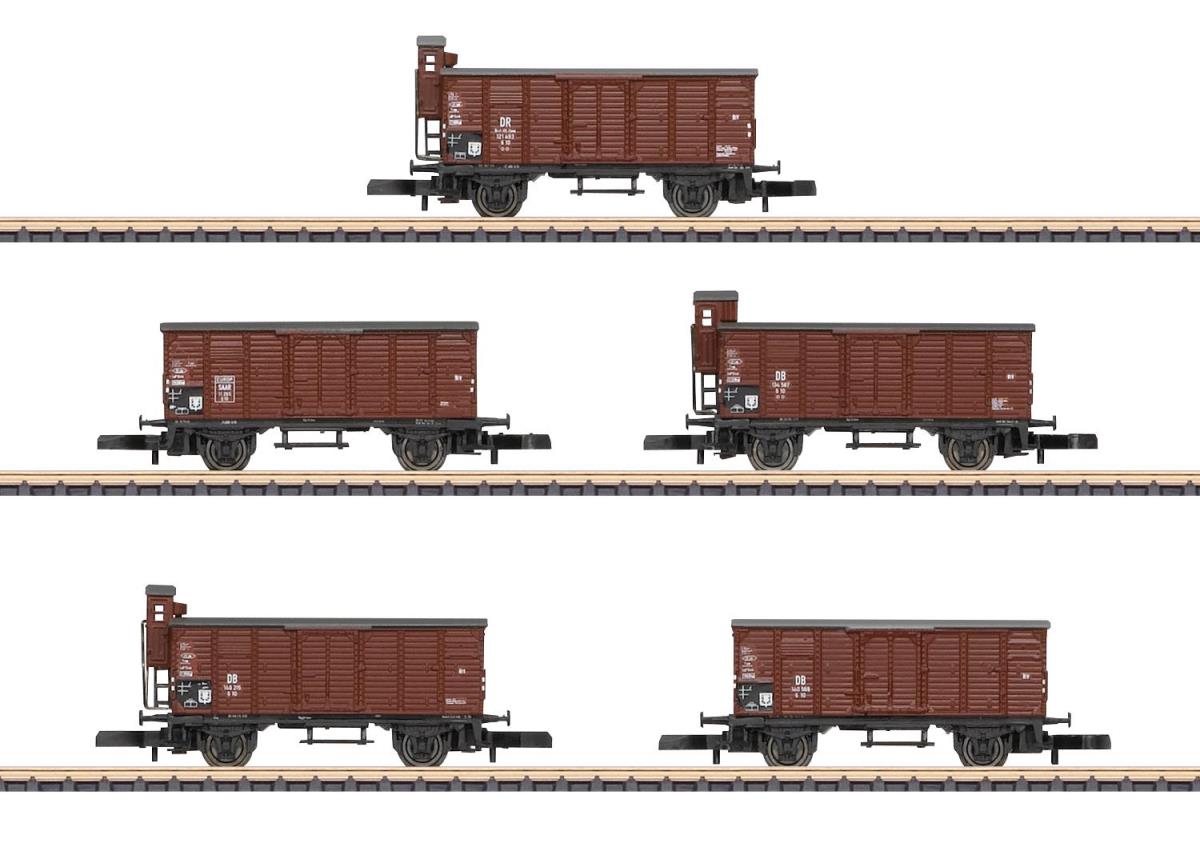 Marklin DR G10 Box Wagon Set (5) III MN86605