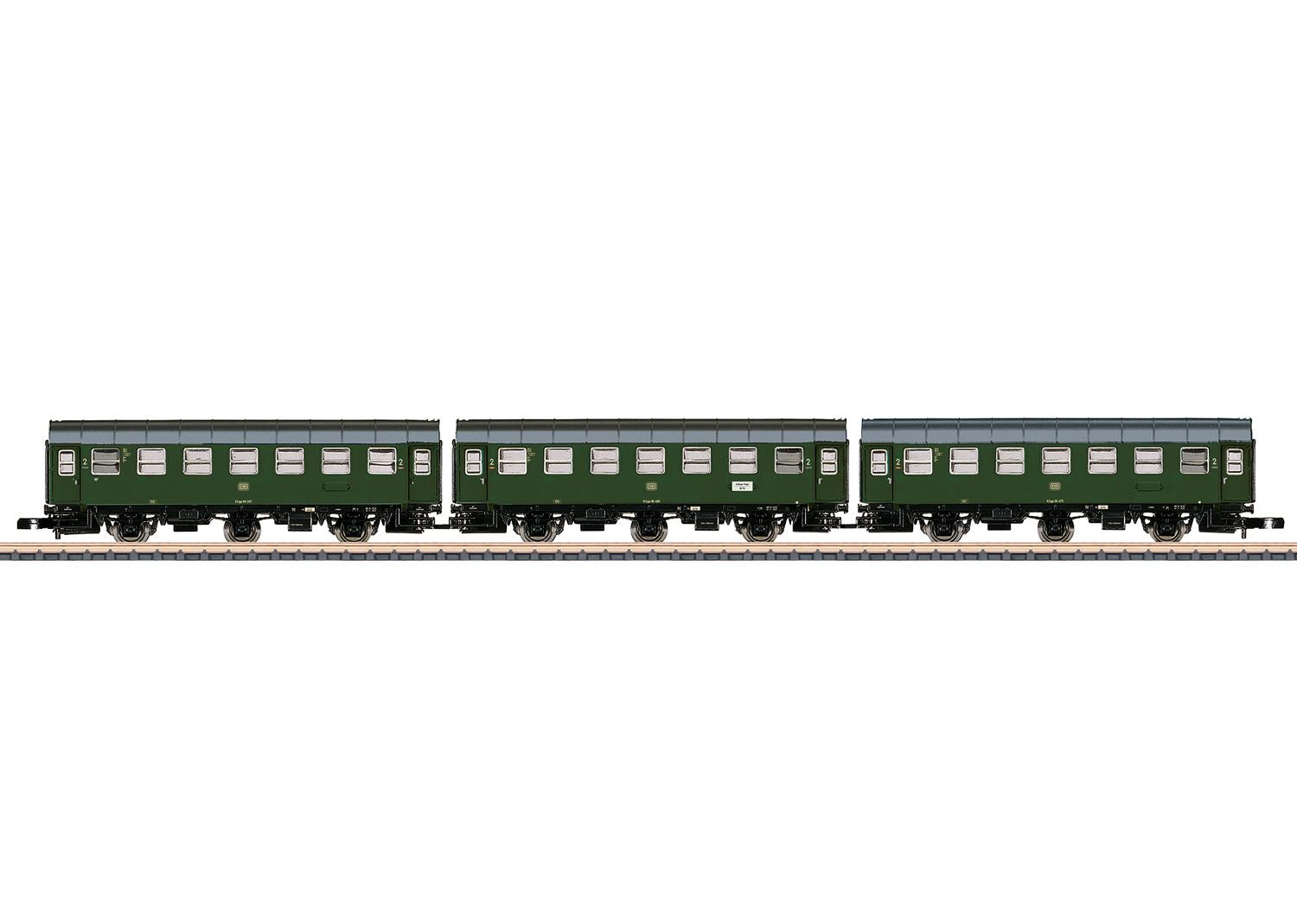 Marklin DB Rebuilt Commuter Coach Set (3) IV MN87062