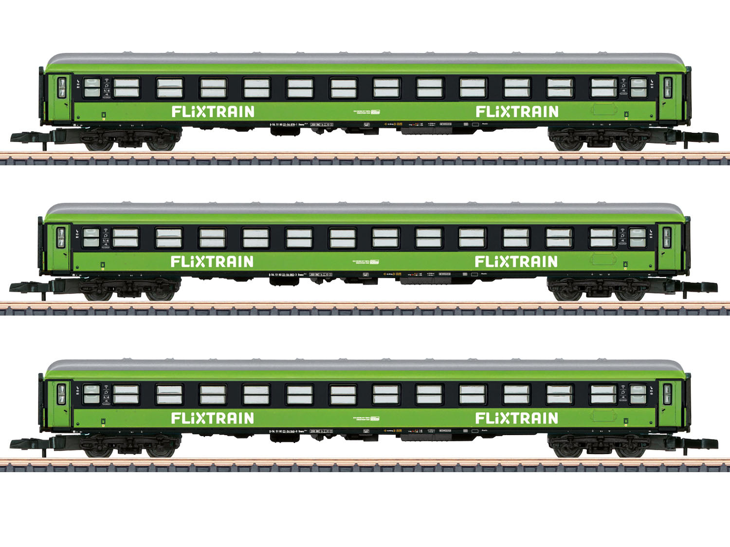 FlixTrain 2nd Class Coach Set (3) VI