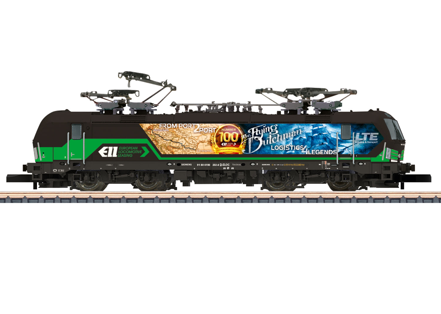 Marklin ELL/LTE BR193 Flying Dutchman Electric Locomotive VI MN88233