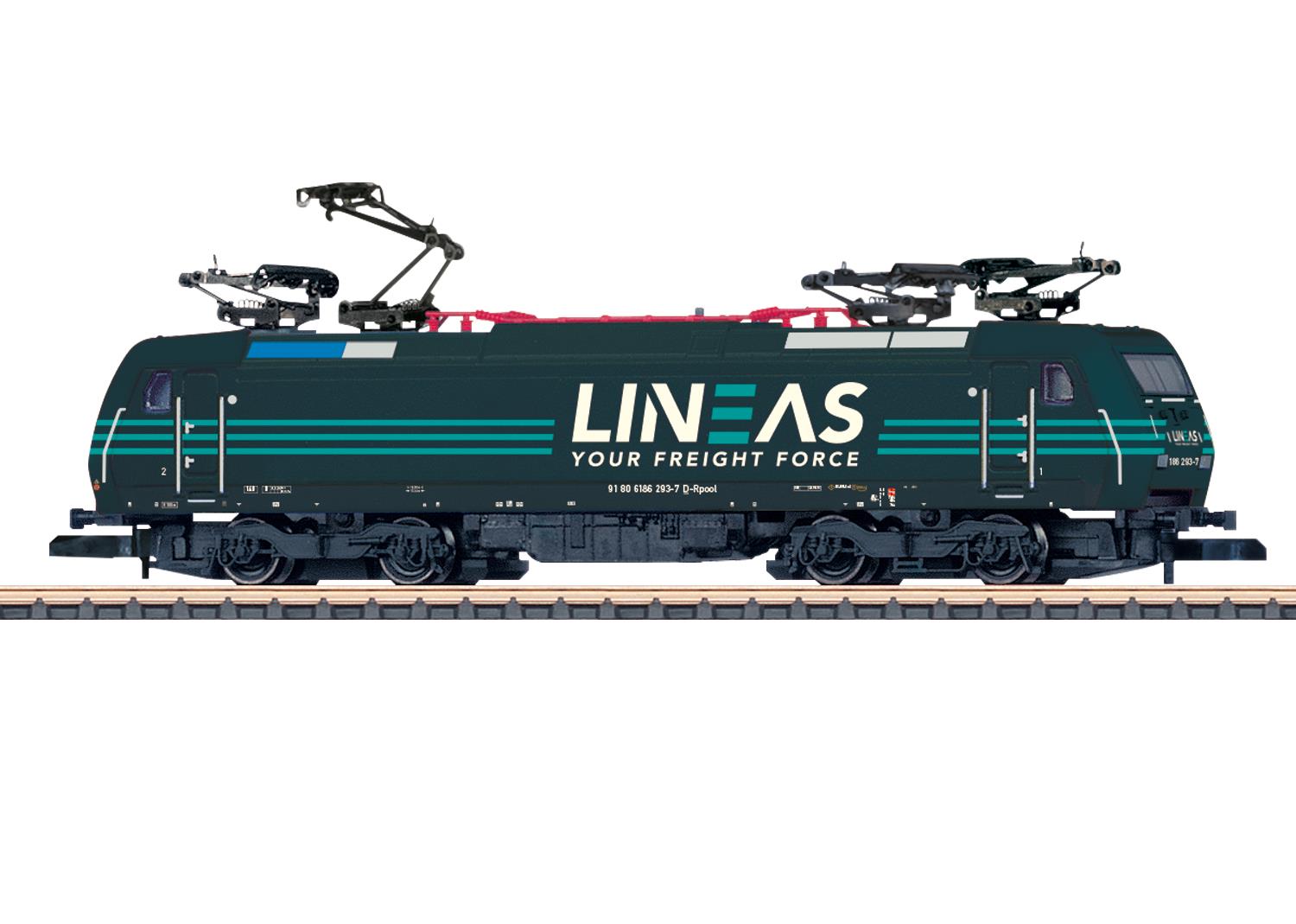 Marklin Lineas BR186 Traxx Electric Locomotive VI MN88487