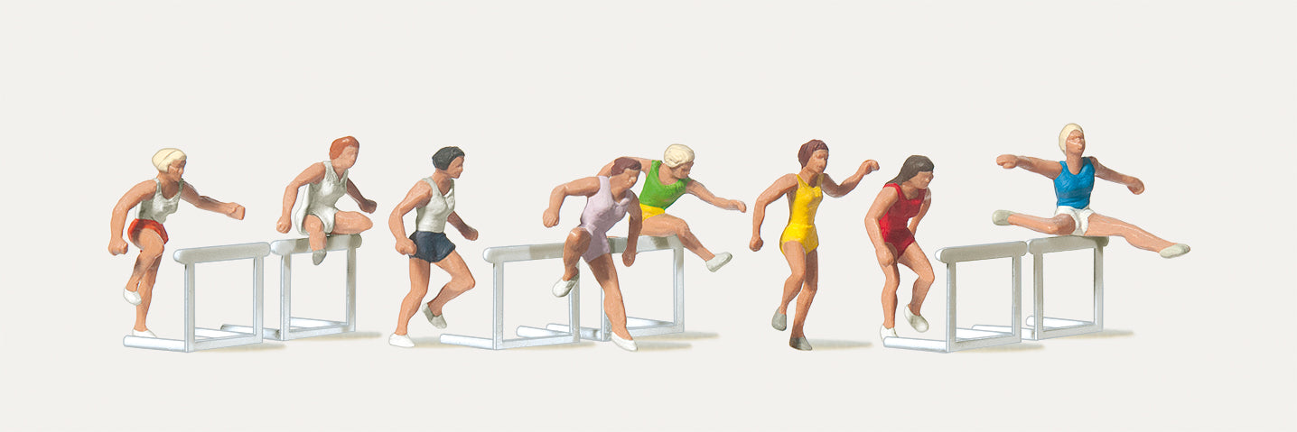 Merten Women Running Hurdles (8) Figure Set MRT0212486