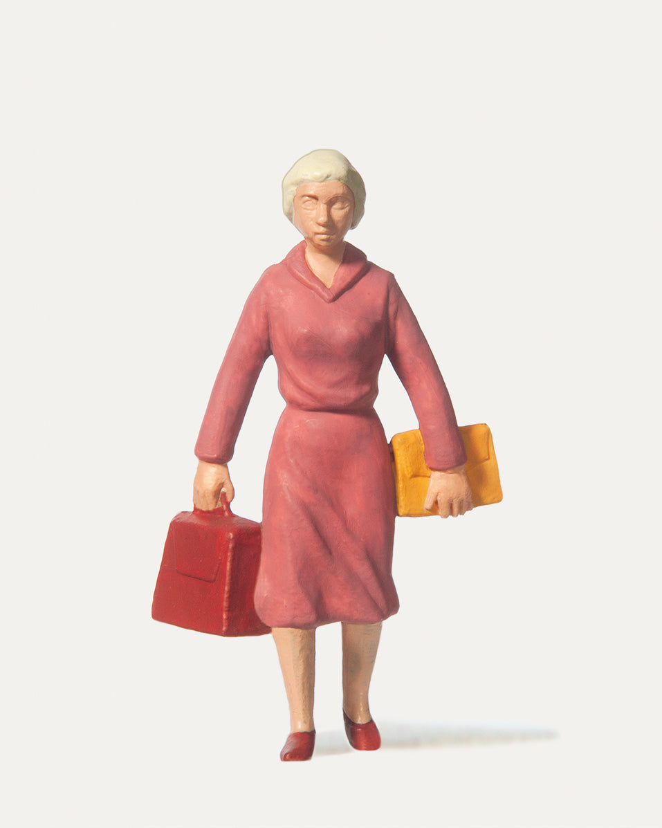 Merten Woman with Shopping Bag & Purse Figure MRT0240023