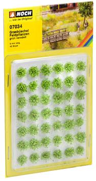 Noch Field Plants Grass Tufts Mini Set 6mm (42) N07034