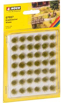 Noch Meadow Grass Tufts Mini Set 6mm (42) N07037