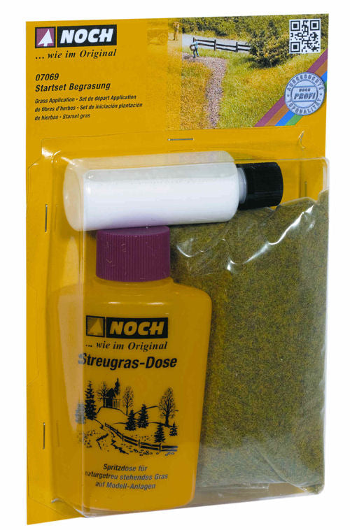 Noch Grass and Vegetation Starter Set N07069