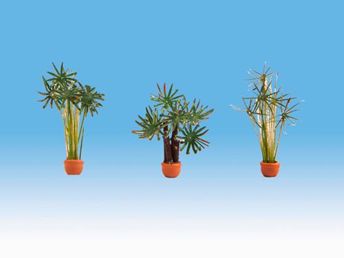 Noch Palms (3) Ornamental Plants N14024