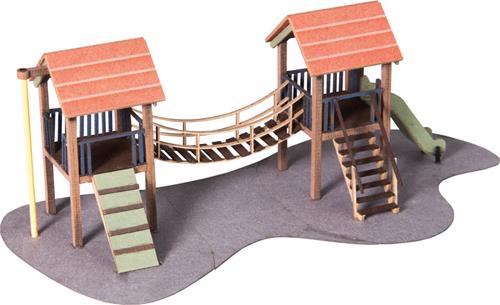 Noch Adventure Playground Laser Cut Minis Kit N14367