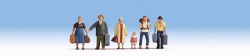 Noch Passengers (6) Figure Set N15218