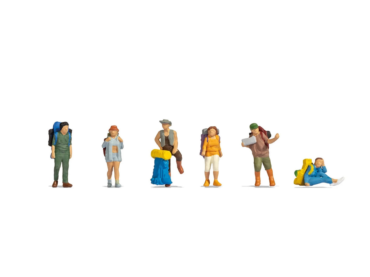 Noch Backpackers (6) Figure Set N15247