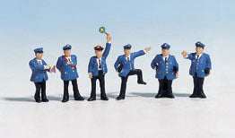 Noch German Station Staff (6) Figure Set N15280