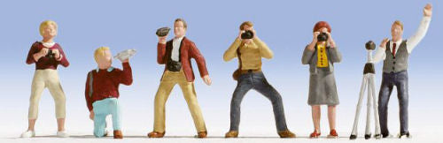 Noch Photographers (6) Figure Set N15571