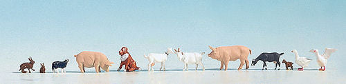 Noch Farm Animals (12) Figure Set N15711