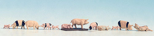 Noch Pigs (12) Figure Set N15712