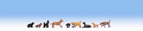 Noch Dogs (9) Figure Set N15719