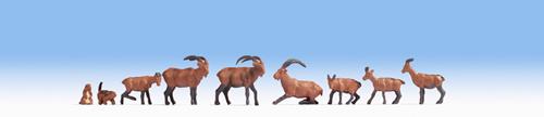 Noch Alpine Animals (9) Figure Set N15742