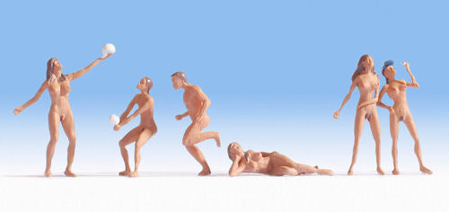 Noch Nudists (6) Figure Set N15844