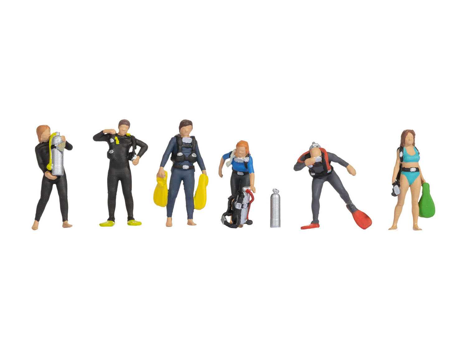 Divers (6) Figure Set
