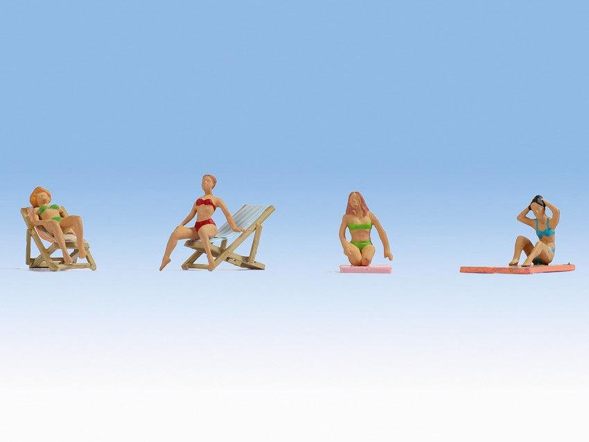 Noch Sunbathers (4) Figure Set N15851