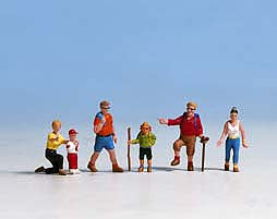 Noch Hikers (6) Figure Set N15870