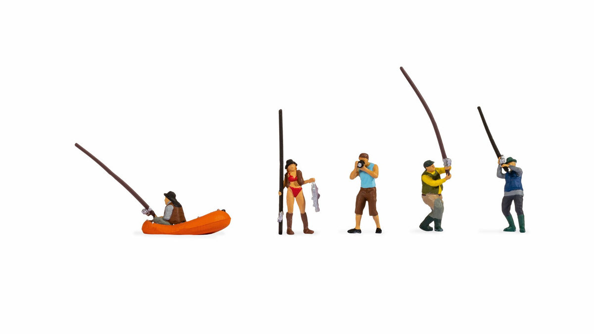 Noch Anglers (5) Figure Set N15891