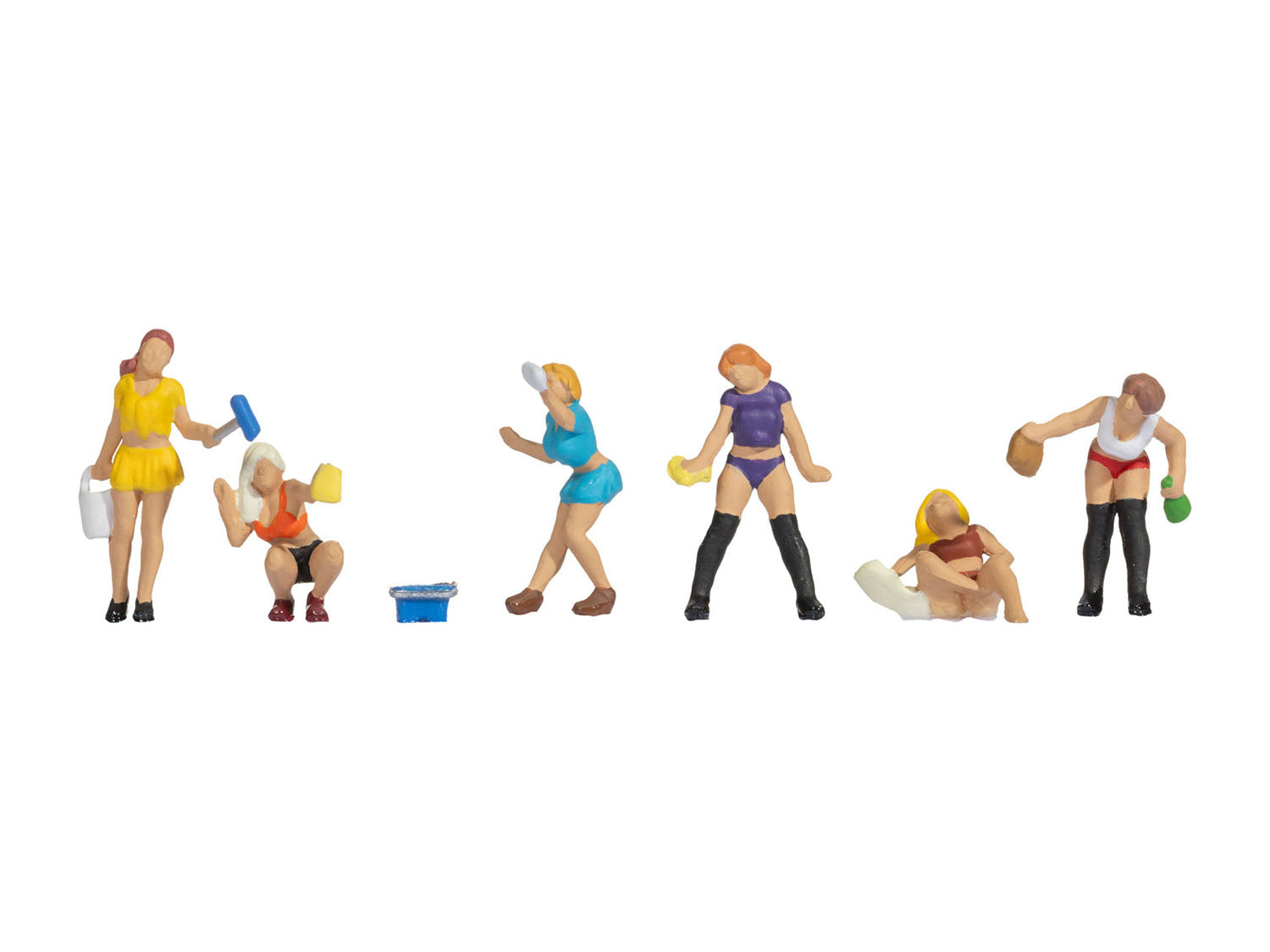 Sexy Carwash (6) Figure Set