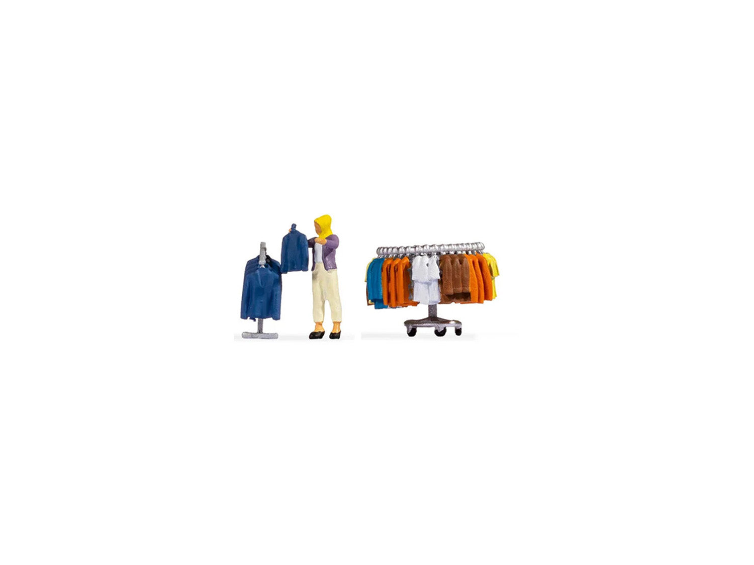 Noch Clothes Shopping (Man) Tiny Scenes Set N16509