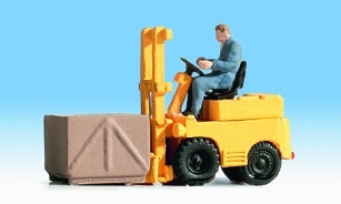 Noch Fork Lift Truck with Figure N16770