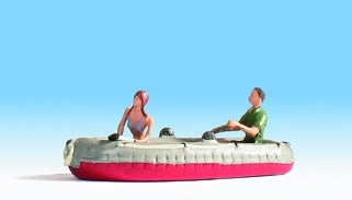 Noch Dinghy with Figures N16815