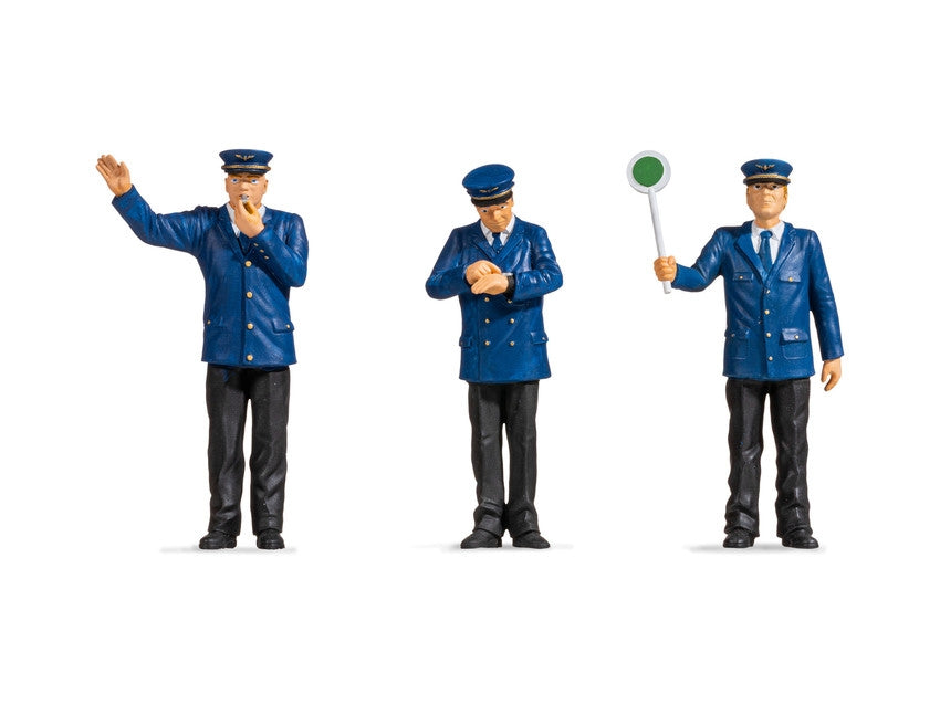 Noch Railway Officials (3) Figure Set N17300