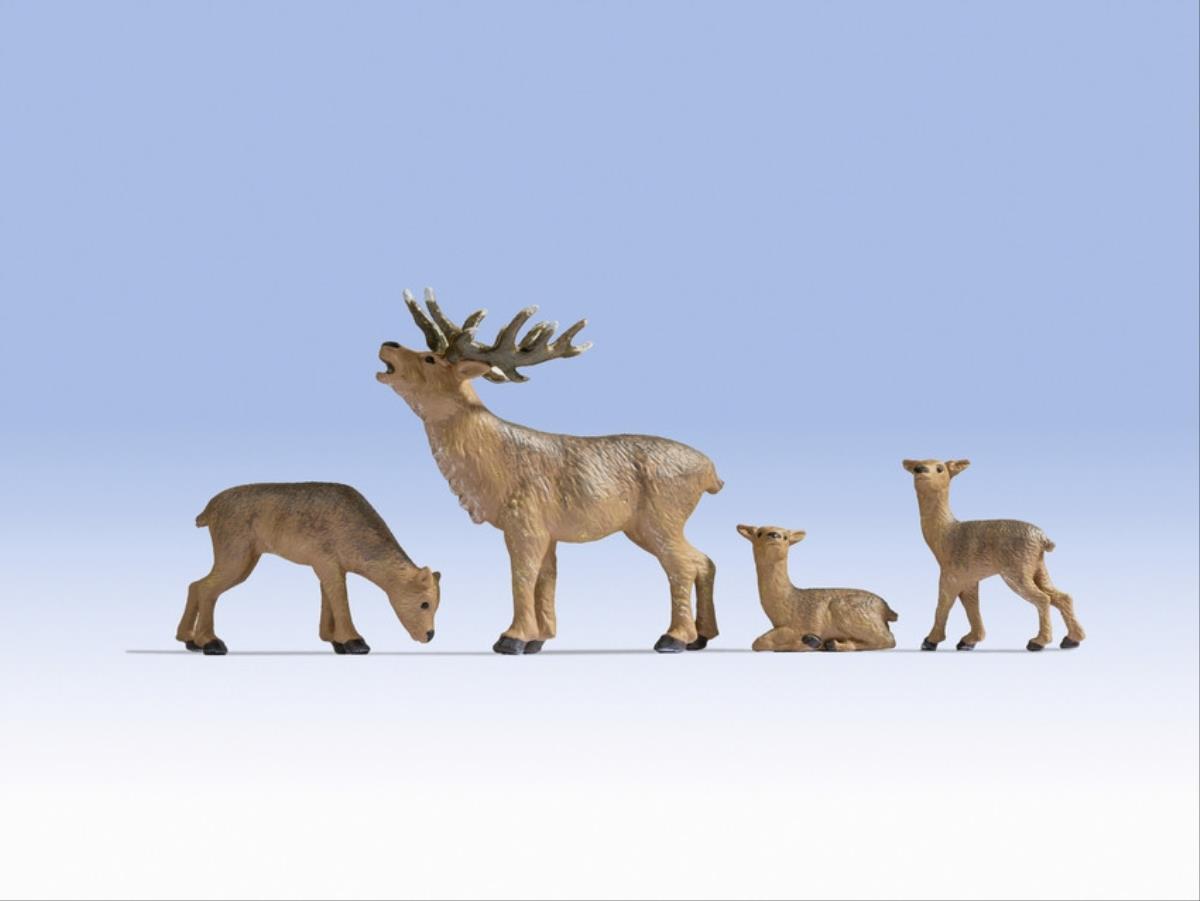 Noch Deer (4) Figure Set N17902