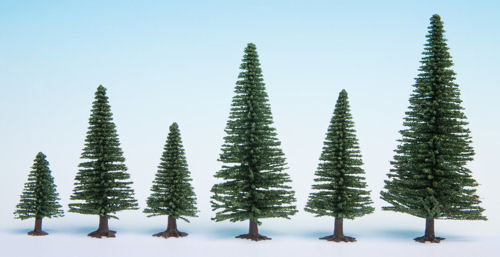 Noch Fir (10) Hobby Trees 3.5-9cm N32920