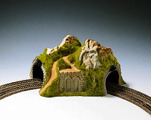 Noch Double Track Curved Tunnel 23x22x12cm N34730