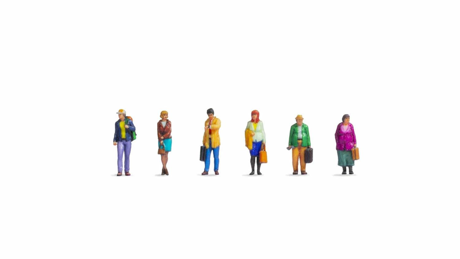 Noch Passengers (6) Figure Set N35300