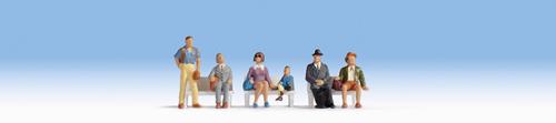 Noch Passengers (6) Figure Set N36240