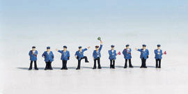 Noch German Station Staff (6) Figure Set N36280