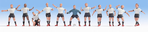 Noch Germany Football Team (11) Figure Set N36965