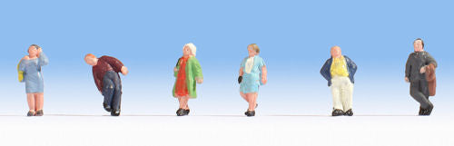 Noch Pedestrians (6) Figure Set N44202