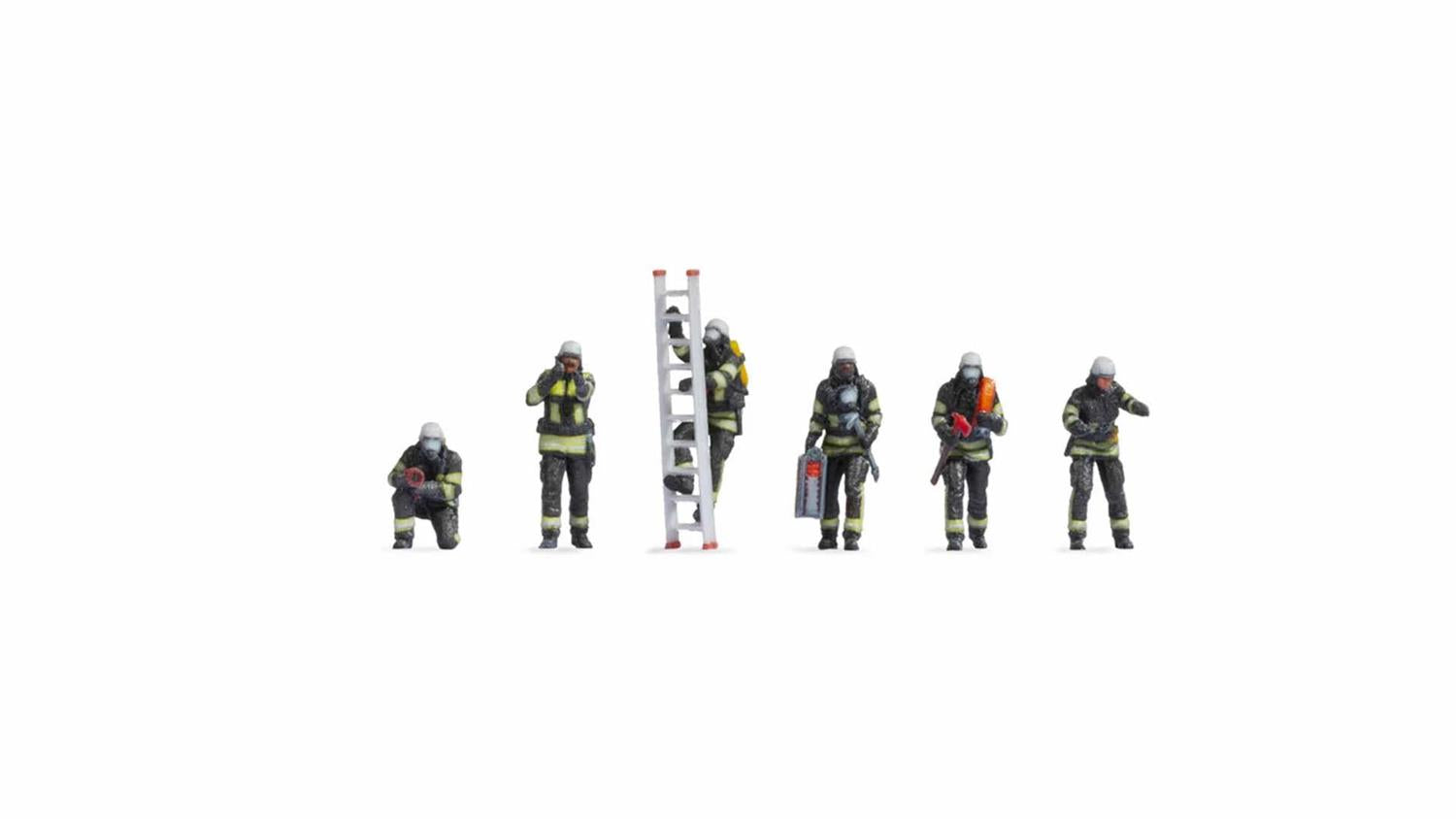 Noch Fire Brigade (6) Figure Set N44500