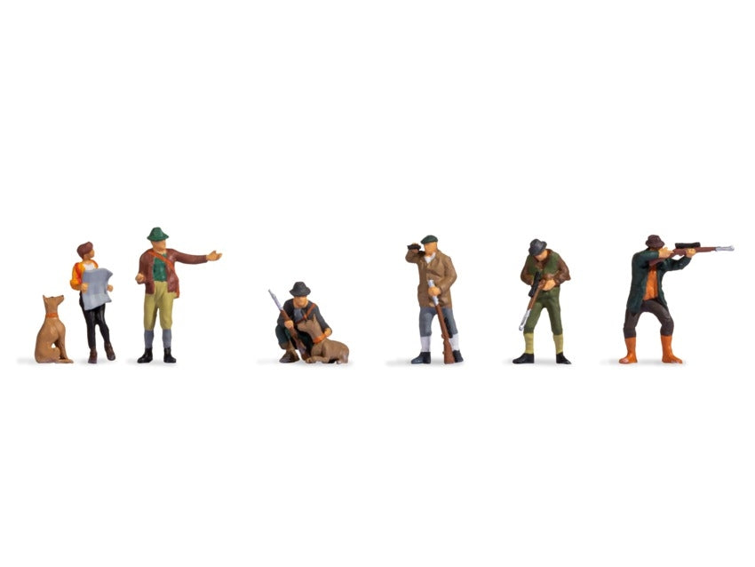 Noch Hunters & Foresters (6) Figure Set N45059