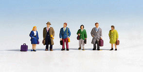 Noch Passengers (6) Figure Set N45220