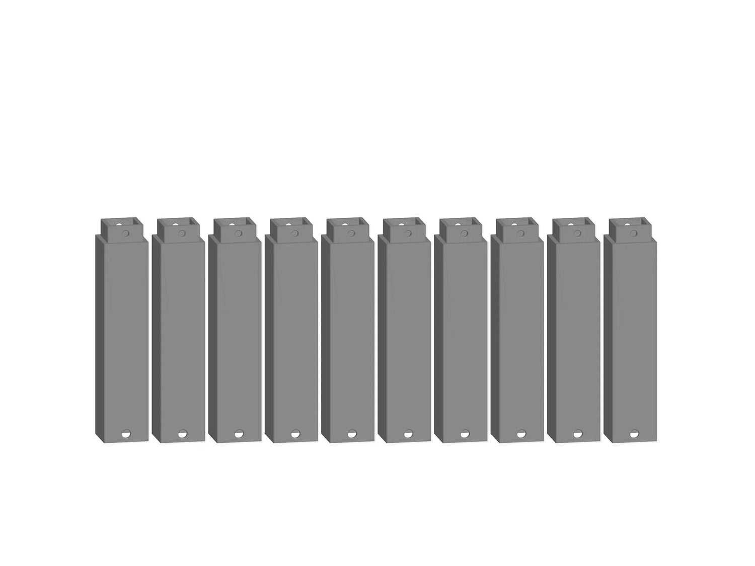 Noch Easy-Track Pillar Element 72.5mm (10) N53908