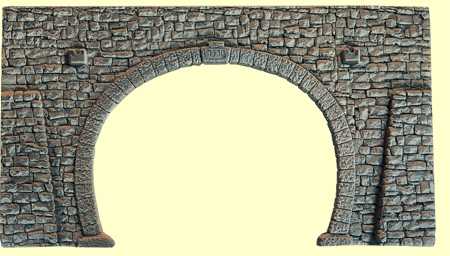 Noch Double Track Quarrystone Hard Foam Tunnel Portal N58248