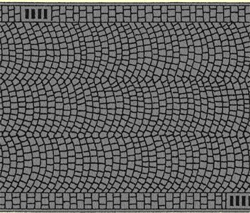 Noch Cobbled Pavement 100x6.6cm N60722